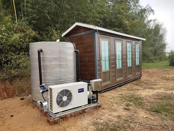 【空氣能熱水工程】浙江湖州安吉野外露營地?zé)崴到y(tǒng)